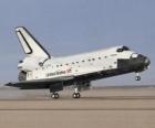 Transbordador espacial tomando tierra - Space shuttle