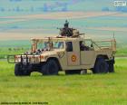 El Humvee es un 4 × 4 diseñado en la década de 1980 como vehículo militar de los Estados Unidos