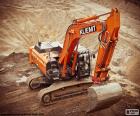 Gran excavadora oruga