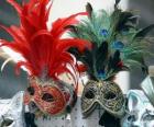 Antifaces de carnaval