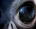 Ojo de alien, alienígena