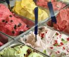 Helados variados para su venta a los clientes