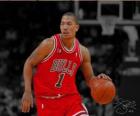 Dwight Howard jugando un partido de baloncesto
