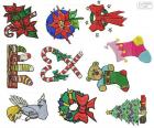 Dibujos Adornos de Navidad
