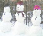Muñecos de nieve