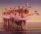 Niñas haciendo ballet