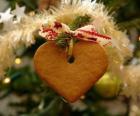 Corazón de pan de jengibre