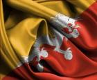 Bandera de Bután o Bhután