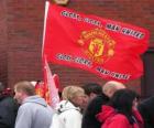Bandera del Manchester United F.C.