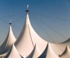 Carpas de un circo