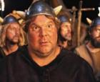 Faxe, el vikingo con mayor apetito, el más grande y más fuerte de los vikingos de Flake