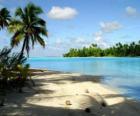 Paisaje de una isla tropical