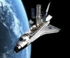 Transbordador espacial en el espacio - Space shuttle