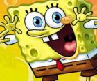 Bob Esponja contento