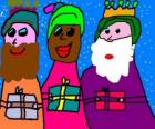 Los Reyes Magos, Melchor, Gaspar y Baltasar
