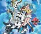 Runo es una chica moderna y una fan del juego Bakugan y Haos Tigrerra su Bakugan