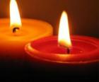 Dos velas encendidas