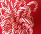 Bastones de caramelo
