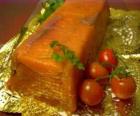 Pastel de salmón ahumado