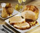 Capon relleno