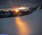 Amanecer en la montaña