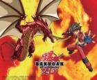 Dan Kuso y Pyrus Drago su Bakugan guardian