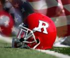 Casco de fútbol americano (Rutgers Athletics)