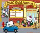 Día de compras con Hello Kitty y sus amigos