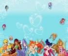 Las Winx Club junta a sus pixies o mini hadas