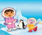 Dora en el polo sud