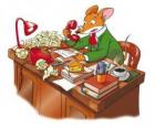 Geronimo Stilton, el director del periódico 