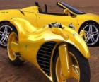 Coche y moto Ferrari
