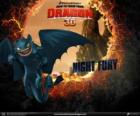 Furia Nocturna, el dragón más raro y más inteligente
