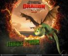 Los dragones más pequeños son los Terror Terrible que acostumbran a encontrarse en bandadas