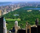 Vista aérea del Central Park, New York