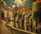 Centro histórico ciudad de Brujas, Bélgica