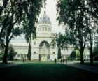Palacio Real de Exposiciones y Jardines Carlton, diseñados por el arquitecto Joseph Reed. Australia