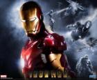 Iron Man u Hombre de Hierro posee una armadura muy poderosa que le permite volar, le da una fuerza sobrehumana y que dispone de armas especiales