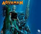 Aquaman fue uno de los miembros fundadores del equipo de la Liga de la Justicia de América o JLA