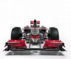 Vista frontal, McLaren MP4-25