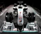 Vista frontal, Mercedes W01