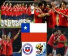 Selección de Chile, Grupo H, Sudáfrica 2010