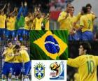 Selección de Brasil, Grupo G, Sudáfrica 2010