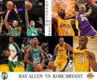 Final NBA 2009-10, Escoltas, Ray Allen (Celtics) vs Kobe Bryant (Lakers)