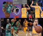 Final NBA 2009-10, 1er Partido, Boston Celtics 89 - Los Angeles Lakers 102
