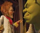 Shrek es embaucado al firmar un pacto con el afable negociador Rumpelstiltskin