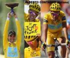 Alberto Contador campeón, del Tour de Francia 2009