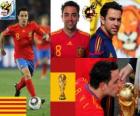 Xavi Hernández (La batuta) mediocampista Selección Española