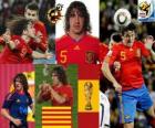 Carles Puyol (La cabeza de España) defensa Selección Española