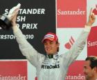 Nico Rosberg - Mercedes GP - Silverstone 2010 (3er Clasificado)